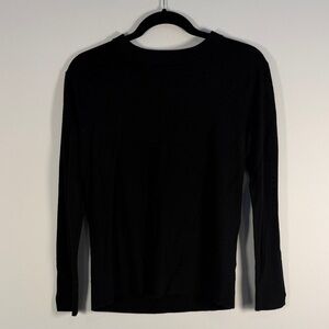 NWOT Club Monaco Black Crew Neck Sweater